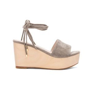 RAYE Finley Wedge Sandals in Sage Size 8.5